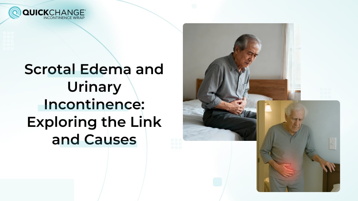 Scrotal edema and urinary incontinence in men: causes, symptoms, and clinical management